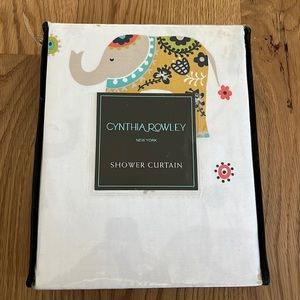 Brand new Cynthia Rowley New York shower curtain
